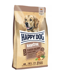 HAPPY DOG Flocken Vollkost 10kg Viegla, veselīga barība, piemērota jutīgiem suņiem un kucēnu barošanai no 4 nedēļu vecuma.