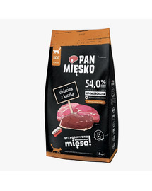 PAN MIĘSKO Teļa un pīles gaļa 1,6 kg