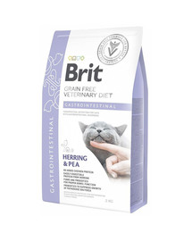 BRIT Veterinary Diets Cat Gastrointestinal Diet / akūtu zarnu darbības traucējumu mazināšana, gremošanas traucējumi 2 kg