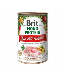 BRIT Mono Protein Christmas Dinner Karpas 400 g