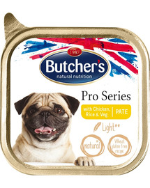 BUTCHER'S Pro Series Light konservi ar vistas gaļu 150 g