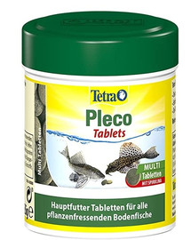 Tetra Pleco tabletes optimāla barība zālēdājiem un bailīgiem gruntsēdājiem 120 gab.
