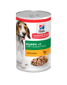 HILL'S Science Plan Canine Puppy Chicken 370 g kucēniem