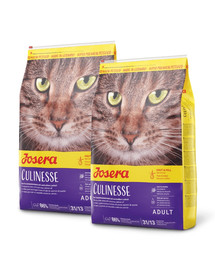 JOSERA Cat culinesse Pilnvērtīga Super Premium barība ar lasi, pieaugušiem, izvēlīgiem kaķiem 20 kg (2 x 10 kg)