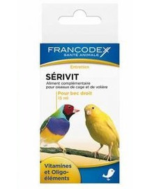 Francodex SeriVit vitamīni putnu knābjiem 15 ml