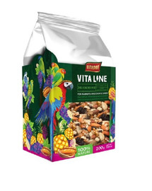VITAPOL Riekstu maisījums papagaiļiem un eksotiskajiem putniem 200g