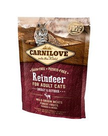 CARNILOVE Cat Energy & Outdoor Renifer 400 g