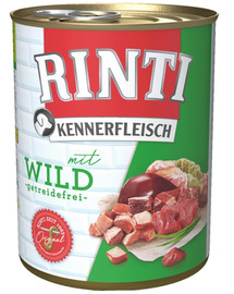 RINTI Kennerfleisch brieža gaļa 12 x 800 g