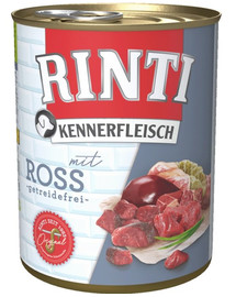 RINTI Connoisseur Meat Horse koniņa 12 x 800 g