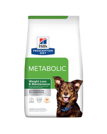 HILL'S Prescription Diet Canine Metabolisma diēta 8 kg (2 x 4 kg)