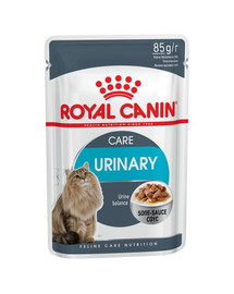 ROYAL CANIN Urinary Care 24x85 g mērcē mitrā barība pieaugušiem kaķiem, apakšējo urīnceļu aizsardzībai
