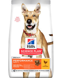 HILL'S Canine Adult 1+ Performance vistas gaļa aktīviem suņiem 28 kg (2x14 kg)