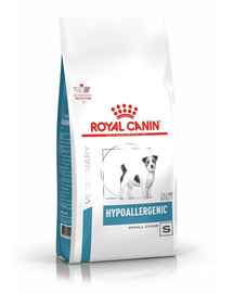ROYAL CANIN Veterinary Dog Hypoallergenic sausā barība maziem suņiem 3,5 kg