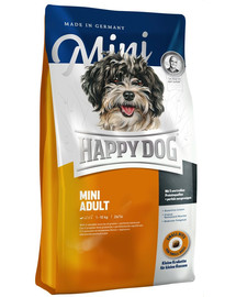 HAPPY DOG Fit & Well Adult Mini 16 kg (2 x 8 kg) sausā barība pieaugušiem mazo šķirņu suņiem