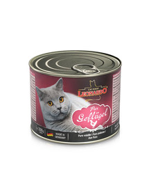 LEONARDO Quality Selection ar mājputnu gaļu 200 g, pieaugušiem kaķiem