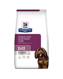 HILL'S Prescription Diet b/d Canine 24 kg (2 x 12 kg)