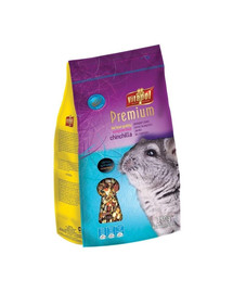 VITAPOL PREMIUM pilnvērtīgs barības maisījums šinšillām 750g