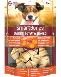 SMART BONES mini suņu kaulu kārumi jamss x 2 + rotaļlieta