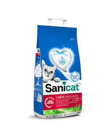 SANICAT 7 DAYS Aloe Vera 12 l (3x4 l) minerālu smiltis