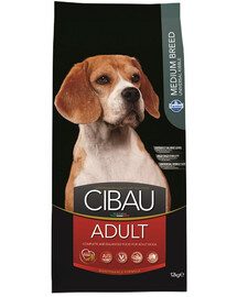 CIBAU Adult Medium pieaugušiem vidēju šķirņu suņiem 12 kg