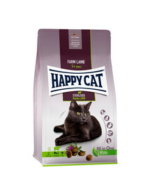 HAPPY CAT Sterilised Jagnięcina 4 kg dla kotów kastrowanych