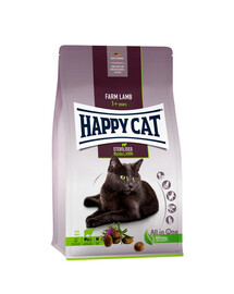 HAPPY CAT Sterilised Jēra gaļa 10 kg kastrētiem kaķiem