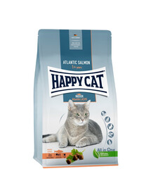 HAPPY CAT Indoor Łosoś atlantycki 4 kg dla kotów niewychodzących