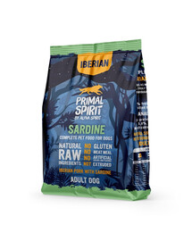 PRIMAL SPIRIT Iberian Sardine Sausā suņu barība 1kg