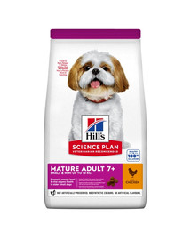 HILL'S Science Plan Canine Mature Adult 7+ Small & Mini ar vistu 6 kg