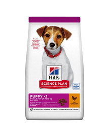 HILL'S Science Plan Canine Puppy Small & Mini ar vistu 6 kg