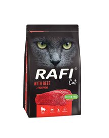RAFI Kaķis ar liellopu gaļu 7 kg