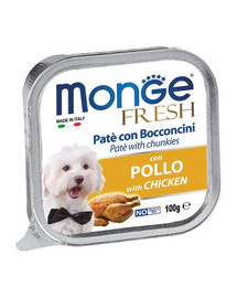 MONGE Fresh Dog Vistas gaļas pastēte 100 g