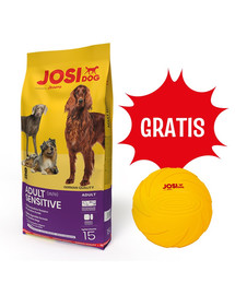 JOSERA JosiDog Adult Sensitive 15 kg Pilnvērtīga sausā barība pieaugušiem visu šķirņu suņiem, ar jutīgu gremošanas sistēmu. [CLONE]