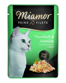 MIAMOR Feine  Filets tuńczyk  z warzywami saszetka 100 g