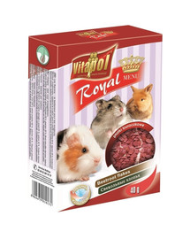 VITAPOL Royal menu grauzējiem, biešu pārslas 40g
