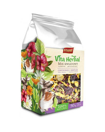 VITAPOL Vita Herbal Ziedu maisījums grauzējiem un trušiem 50g