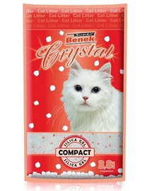 BENEK Super crystal compact  Žvaigždžių dulkės 7.6 l x 2 (15.2 l)