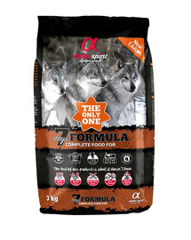 ALPHA SPIRIT The only one 7 days 3 kg Pilnvērtīga mīkstā barība suņiem
