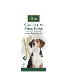 HUNTER Calcium Milk Bone Kauls ar kalciju M 54g