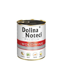 Dolina Noteci Premium ar liellopu gaļu 800 g