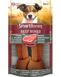 SmartBones Beef medium 2 košļājamās rotaļlietas vidēja lieluma suņiem, liellopu gaļa