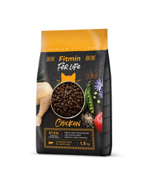 FITMIN Cat For Life Adult Chicken 1,8 kg pieaugušiem kaķiem ar vistas gaļu