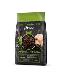 FITMIN Cat For Life Castrate Chicken 1,8 kg kastrētam kaķim ar vistu