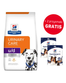HILL'S Prescription Diet Canine U/D Urinary Care hroniskām nieru slimībām 10kg