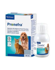 VIRBAC Pronefra Preparat nierēm orāli suņiem un kaķiem 60 ml