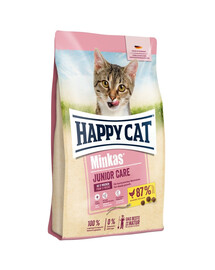 HAPPY CAT Mink Junior Care, vistas gaļa, 10 kg