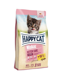 HAPPY CAT Mink Junior Care, vistas gaļa, 10 kg