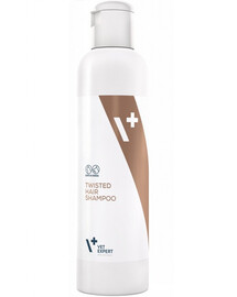 VETEXPERT Twisted hair shampoo 250 ml Specializēts šampūns, kas atvieglo ķemmēšanu, paredzēts garspalvainiem suņiem un kaķiem