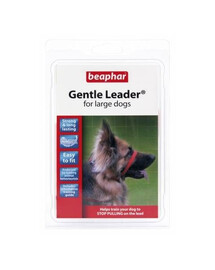 BEAPHAR Gentle Leader L apkakle Liela melna