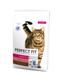 PERFECT FIT Adult 1+ Liellopu gaļai bagāta 7 kg sausā pilnvērtīgā barība pieaugušiem kaķiem